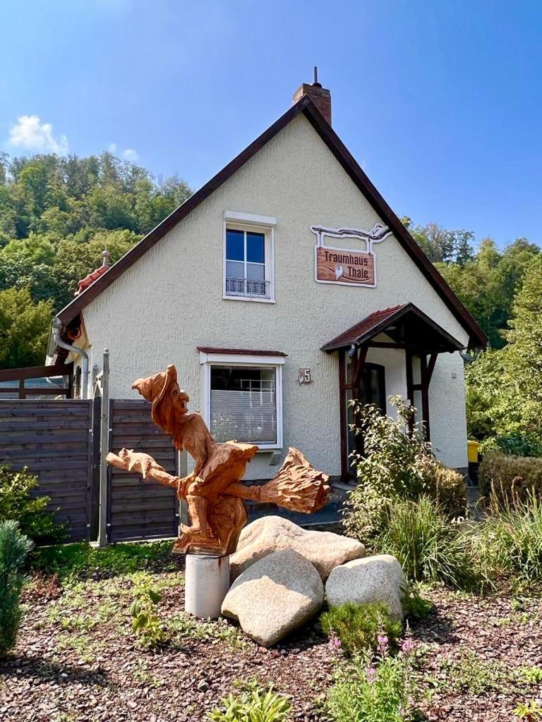 Traumhaus Thale Mit Sauna Und Kamin Dış mekan fotoğraf